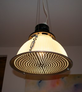 Glass, Pizza plate, plumbing supplies Height: 36"